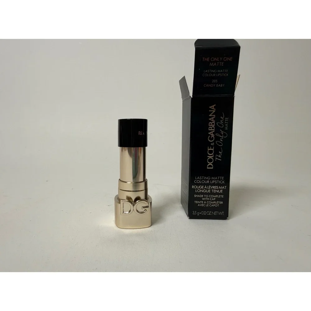 Dolce Gabbana The Only One Matte Lipstick 205‎ Candy Baby Mauve Pink NIB Tester